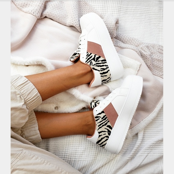 🚨Fall Essential sneaker pink tiger platform - Picture 4 of 5